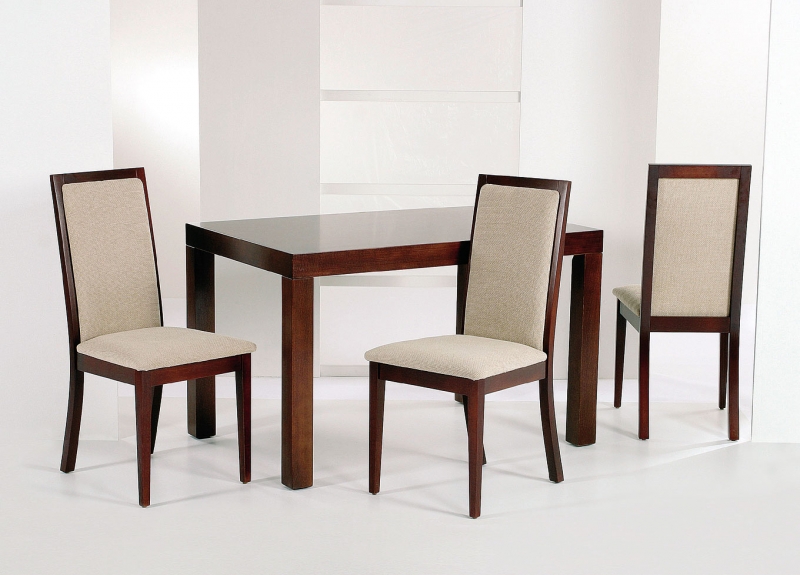 Stôl BAKOS, stolička RUT - čalúnená